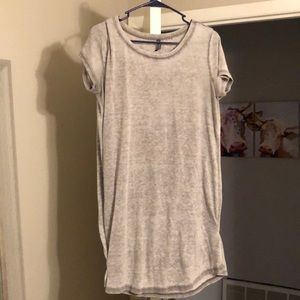 Grey t shirt dress